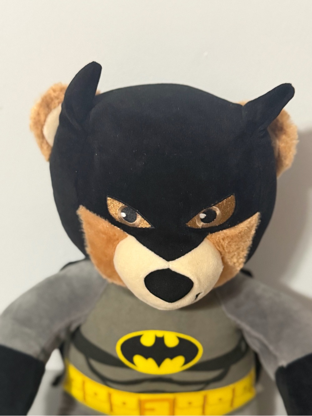 Build-A-Bear Batman Inspired Teddy Bear 16” Retired DC Comics Plush 2017 - Picture 5 of 16